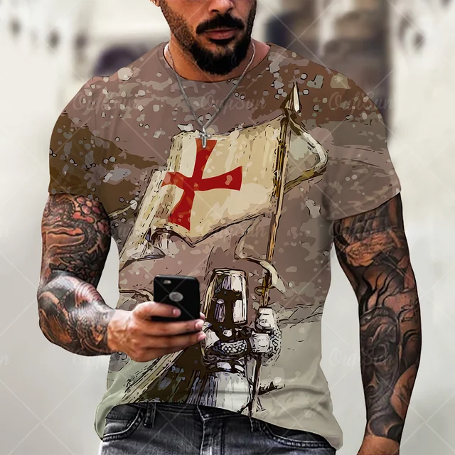 Men's 3D Printed T-shirt Round Neck Breathable Short Sleeve Newest Summer 2021 Creative Personality Shirt Oversized Male T Shirt OFSM-00421