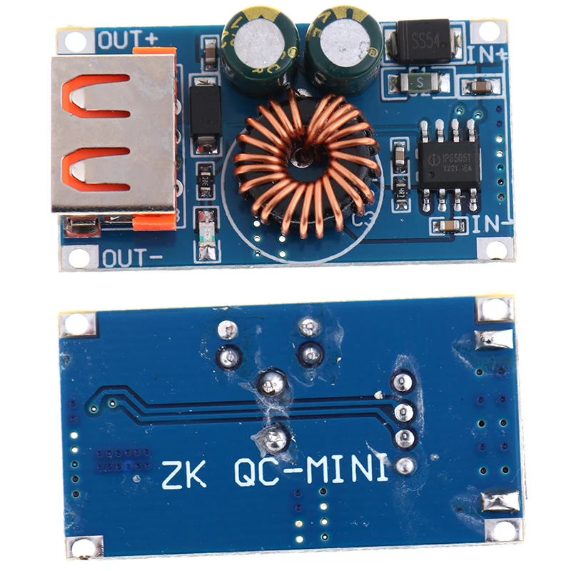 USB DC понижающий модуль 12V 24V постоянного тока до QC3.0 телефона для быстрой зарядки |