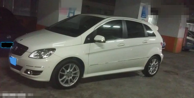 Для Mercedes Benz B-Class B200 2009 2010 2011 Автомобильный задний багажник спойлер ABS Материал грунтовка цвет автомобиля украшение в виде хвостового крыла для B200