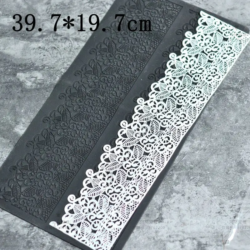 Силиконовая форма с цветочным узором силиконовый кружевной коврик для помадки