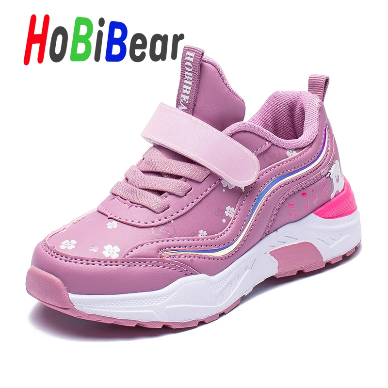 New Cool Children Casual Girls Shoe Autumn Youth Girl Shoes Designer Children Trainers Girls Purple Kids Shoes For Girl Sneakers