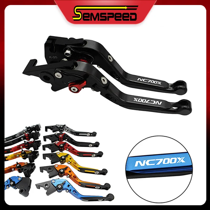 

Motorcycle Clutch Brake Levers For Honda NC 700 X NC700X NC 700 X 2012-2015 2016-2020 CNC Folding Extendable Levers