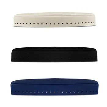 

THINKTHENDO PU Leather Bottom Base Shaper with Holes for Handbag Bucket Knitting Bag