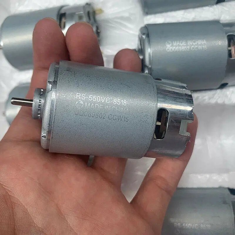 MABUCHI RS-550VC-8518 Мини Мотор с источником питания от постоянного тока, 6 V-12 V 24300 об/мин высокого Скорость Мощность двигателя DIY электрическая дрель тележка для садовых инструментов модель лодки