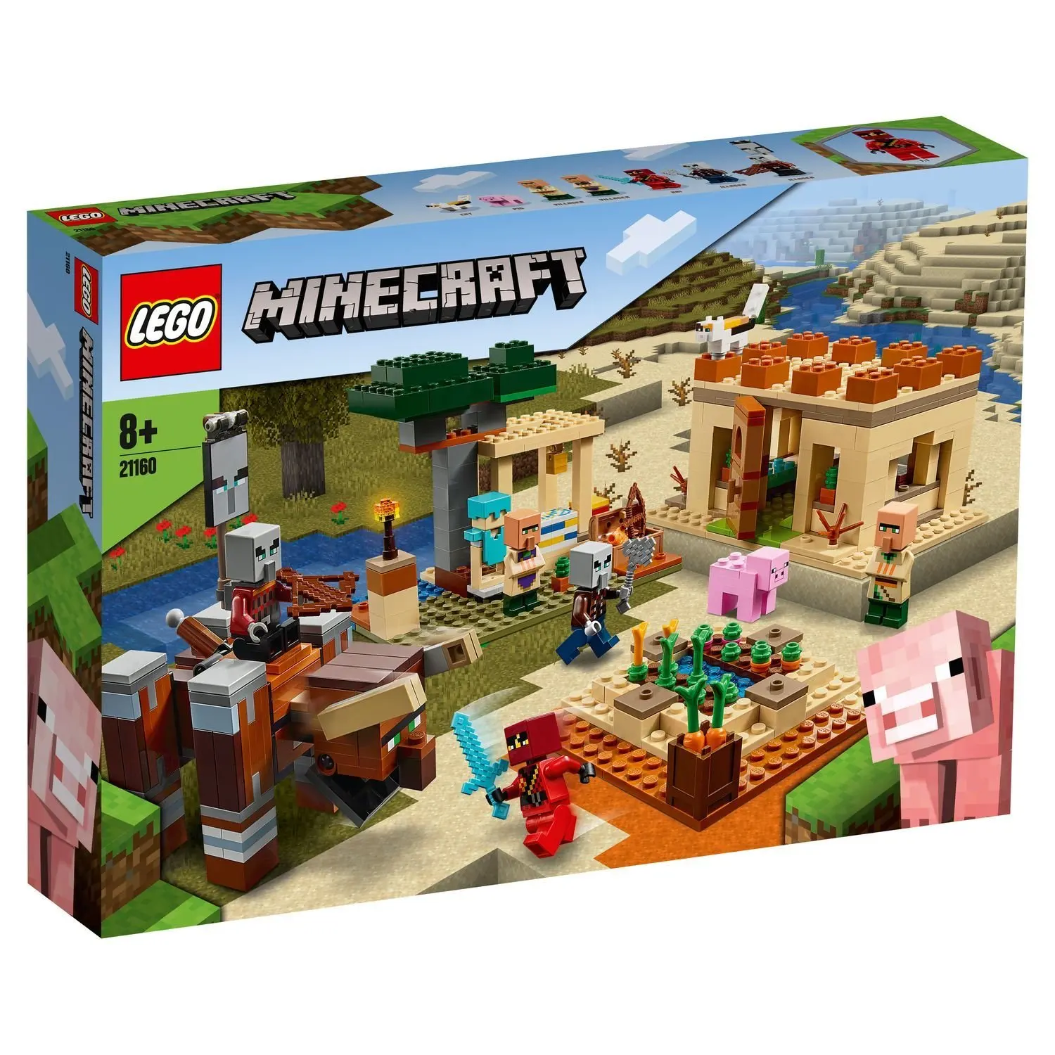 Designer Lego Lego Minecraft patrol robbers 21160 Designer Lego Lego Minecraft patrol robbers 21160
