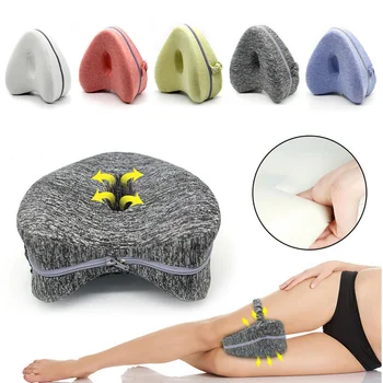 

Orthopedic Pillow for Sleeping Memory Foam Leg Positioner Pillows Knee Support Cushion between the Legs for Hip Pain Sciatica