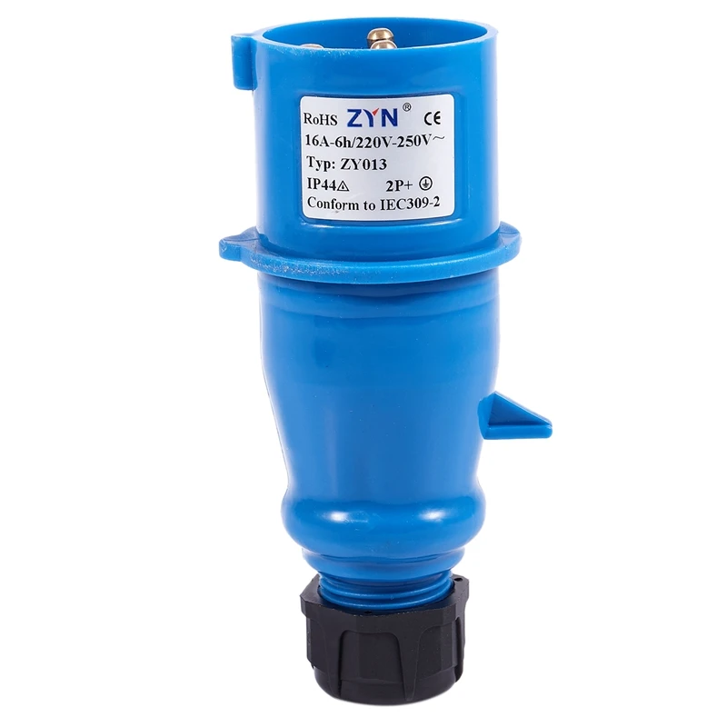 Водонепроницаемый IEC309-2 2P+ E промышленная штепсельная розетка AC 220-240V 16A Amp