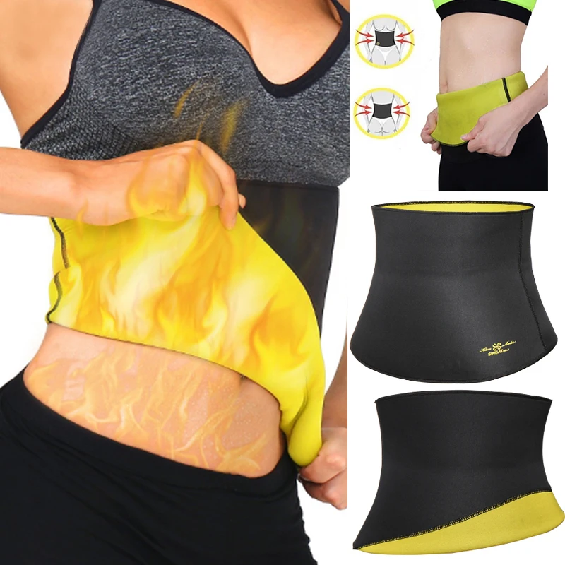 Waist Trainer Neoprene Sweat Shapewear Body Shaper Women Slimming Sauna Belly Reducing Workout Trimmer Belt Corset | Женская одежда
