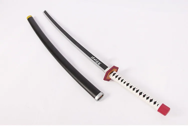 Tomioka Giyuu, косплей, меч, истребитель демона, Kimetsu No Yaiba, реквизит для косплея, оружие, деревянный меч катана, для Хэллоуина, рождественского события