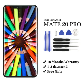 

AMOLED Display For Huawei Mate 20 Pro LCD Display Screen With Frame+Fingerprint For Huawei Mate 20 Pro LCD Screen MATE20 PRO LCD
