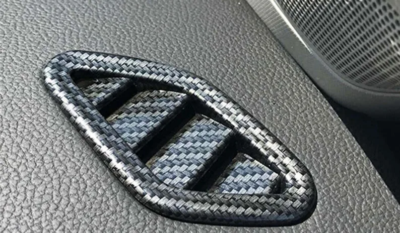 Нержавеющая Сталь автомобильный Стайлинг автомобиля кондиционер воздуха на выходе украшения Крышка Накладка для MG ZS аксессуары
