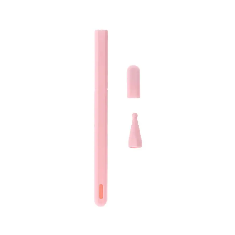 Мягкий силиконовый чехол для Apple Pencil 2 для iPad Pencil 2nd Насадка На глушитель держатель планшет ручка-стилус 360 полный защитный чехол для динамика