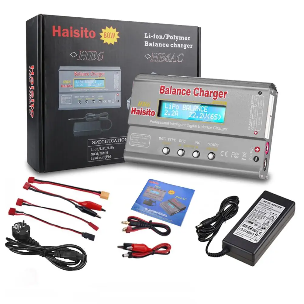 RC Charger Adapter for Lipo NiMh Li-ion Ni-Cd Battery