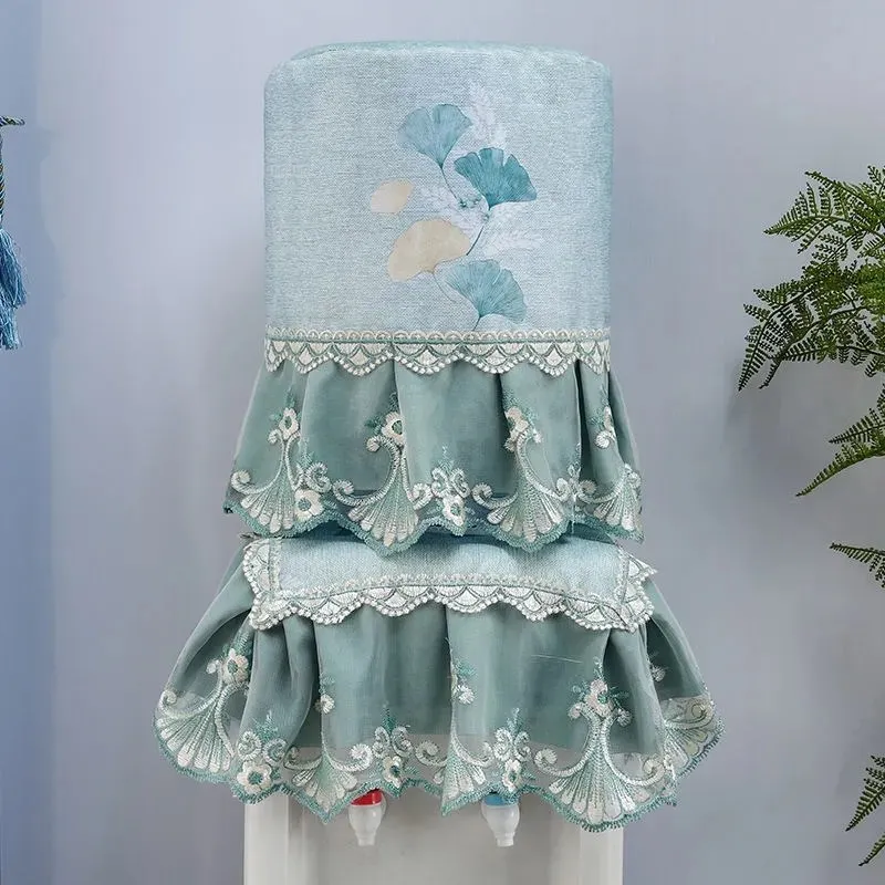 Drinking Fountain Cover Dust Cover Modern Minimalist Lace Fabric Living Room Household Drinking Fountain Two-Piece