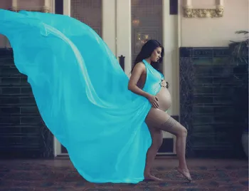 

Maternity Dresses For Photo Shoot Pregnant Dress Photography Maxi Maternity Props Women Sexy Dress Chiffon Clothes For Pregnancy