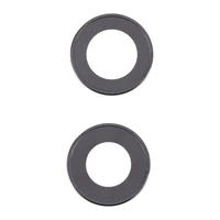 2 PCS Hinten Kamera Glas Objektiv Metall Innen Protector Hoop Ring für iPhone 13