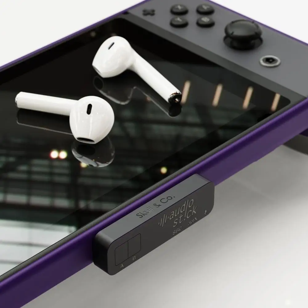 Adaptador para Nintendo Crânio Audiostick Bluetooth 5.0 Transmissor Aptx ll Switch Lite Ps4 Ps5 tv & Co. - Image 2