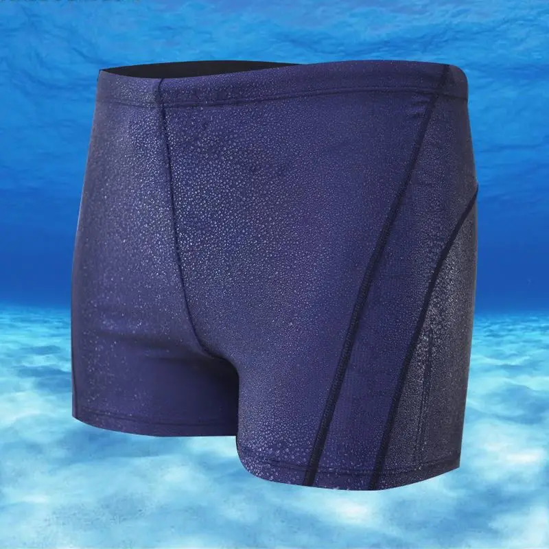 

2019 New Style MEN'S Swimming Trunks Adult Quick-Dry Solid Color Swimming Trunks Men Boxer Fashion Beach Shorts