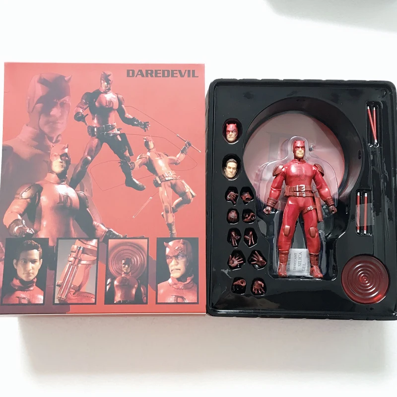 B In Retail Box Mezco Бэтмен Зеленая Стрела Капитан Америка франкенстейн Супермен Дэдпул Человек-паук Джокер флэш Каратель фигурка героя игрушки подарок - Цвет: B In Retail Box