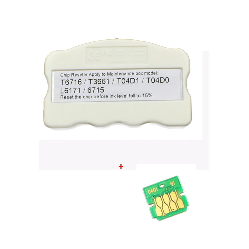 CISSPLAZA 1 шт. T04D1 обслуживание обломок Resetter совместимый для Epson L6168 L6178 L6198 L6170 L6190 L6191