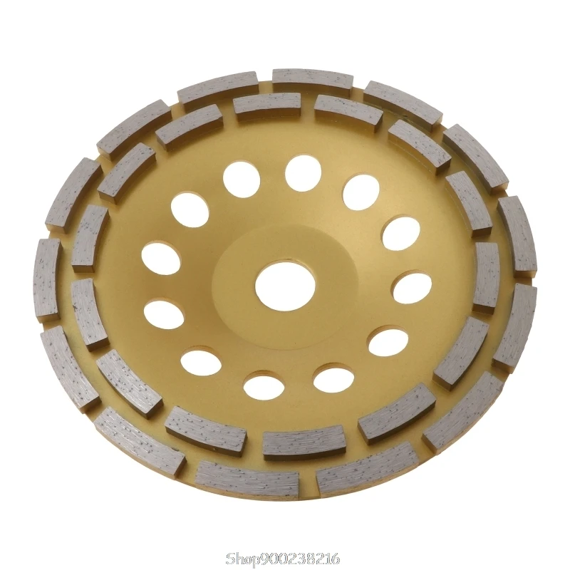 Diamond Segment Wheel Disc Grinding Cup Concrete Marble Stone Floor Polishing Plate Double Row Grinding Wheel N06 20