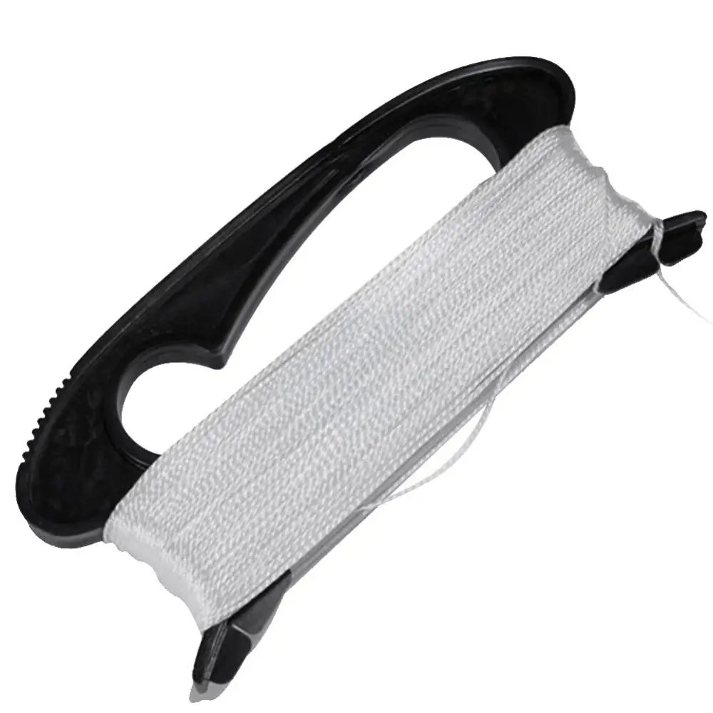 100M Kite Line Brick Laying Measuring Rope D Shape String Line Grip Board