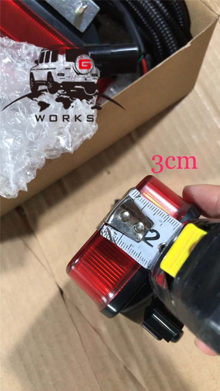  rear bumper LED W463 (21)