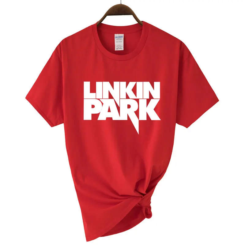 Hip Hop Rock Music Linkin Park Logo Women Mens T Shirt Tshirt New Short Sleeve O Neck Cotton Casual T-shirt Top Tee