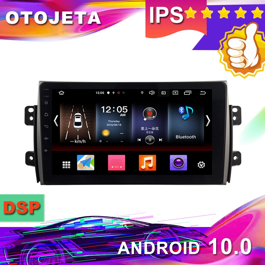 Новое поступление 9 дюймов Android 10,0 Автомобильный gps для SUZUKI SX4 S Cross 2006+ Автомагнитола Автомобильная Мультимедийная лента рекордер bluetooth навигация