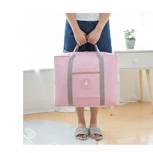 Складная дорожная сумка на колесиках, водонепроницаемая дорожная сумка Oxford, унисекс, дорожная сумка для путешествий, вместительная сумка, женские складывающиеся сумочки