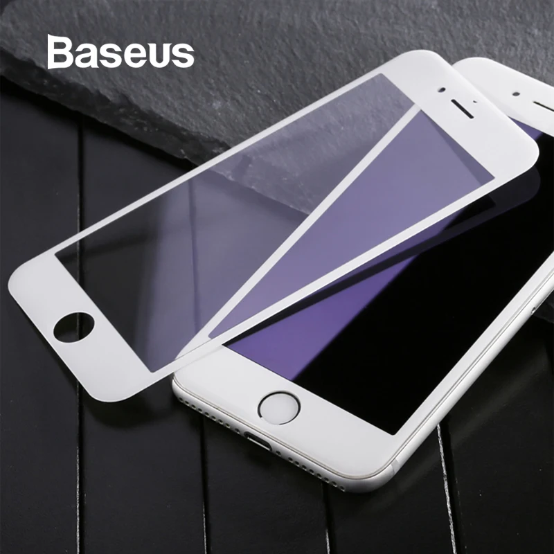 

Baseus 0.23mm Screen Protector for iPhone 8 8 plus Thin Tempered Glass for iPhone 7 7 plus Full Body Film Glass Screen Protector