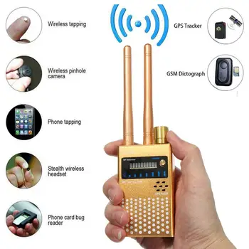 

G-319A Multi-function GPS Detector GSM Audio Bug Finder RF Tracker Anti-eavesdropping