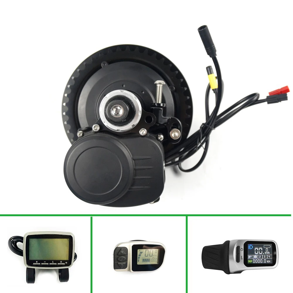 

TSDZ2 48v500w DIY Conversion Ebike Mid Drive Kit Motor,Torque Motor 48V 500W with VLCD5 VLCD6 XH18 Display