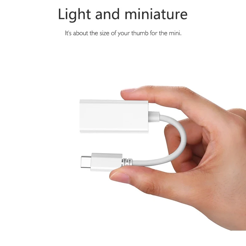 Aabb-usb C к Hdmi адаптер, Usb 3,1 type C к Hdmi 4K конвертер совместимый для Mas Os/Win7 8 10 Xp, Plug and Play