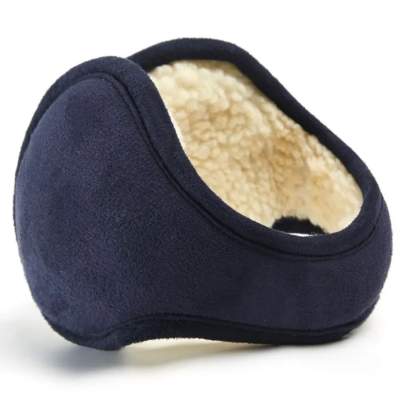 Winter Earmuffs Warm Plush Simple Ear Bags Men's Ear Warmer Winter Ear Covers 1PCS - Цвет: ZQ