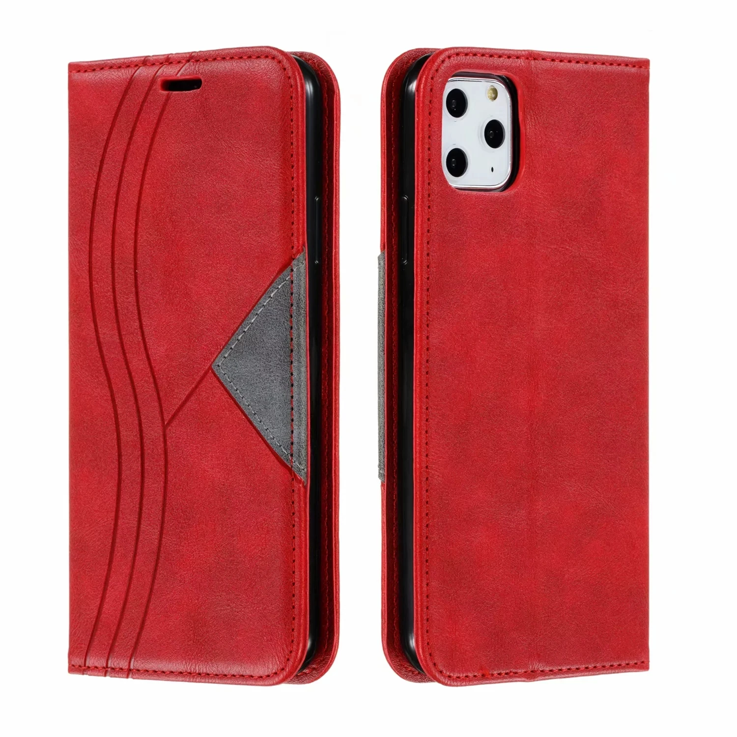 Магнитный флип-чехол Funda для iPhone 11 Pro Max XS MAX XR 8 Plus 7 Plus 6S Plus из искусственной кожи, кошелек, чехол-книжка