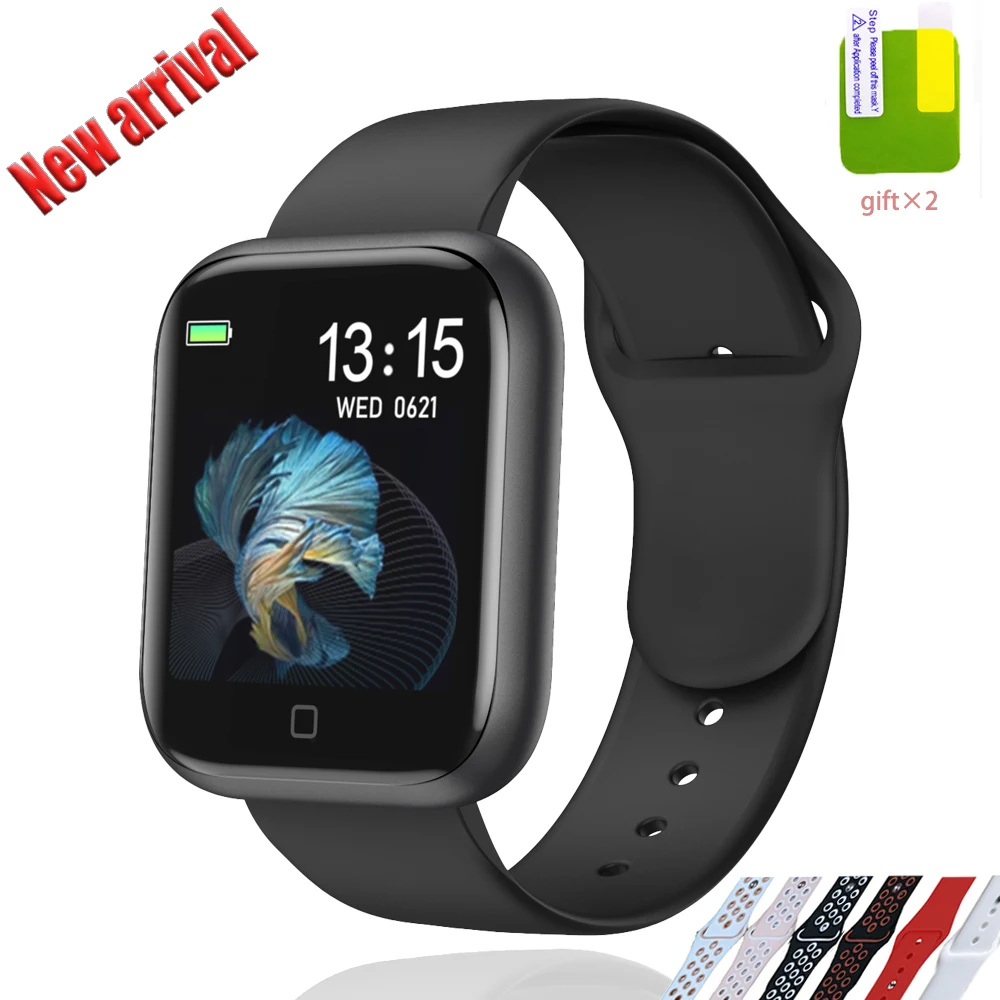 

2020 Smart Watch Women Sport Digital Watches Body Tempreture Blood Pressure Fitness Tracker Smart Wrist for Men Smartwatch T80S