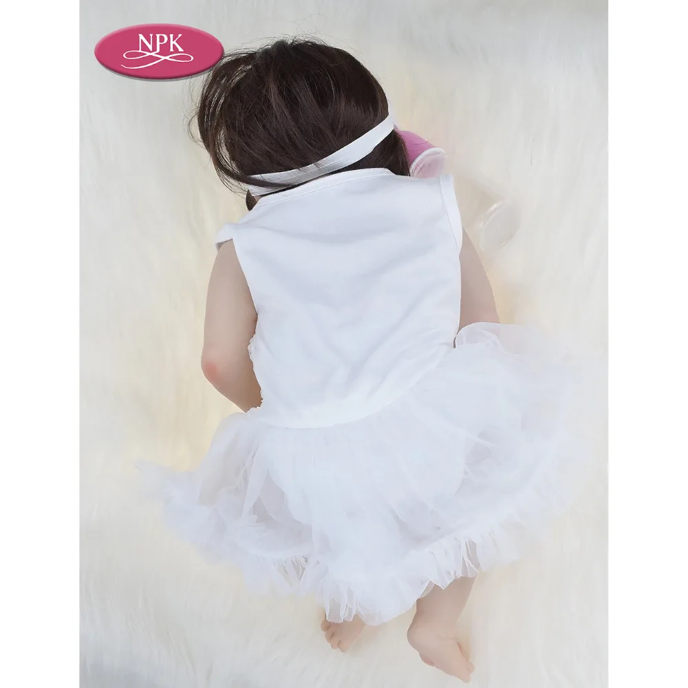 Bebes Кукла реборн Реалистичная 57 см полный силиконовый корпус Reborn Baby Doll Игрушки для ванны для девочек реалистичные малыш кукла принцесса для девочек