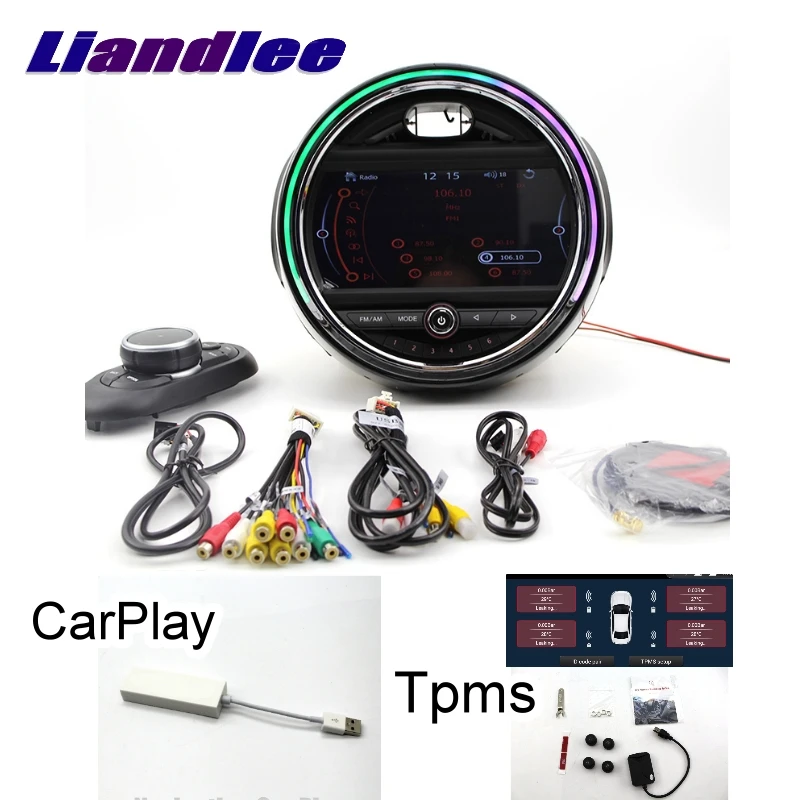 Liandlee автомобильный мультимедийный плеер NAVI для Mini Clubman Cooper S D F54~ CarPlay TPMS Стерео gps навигация CE система
