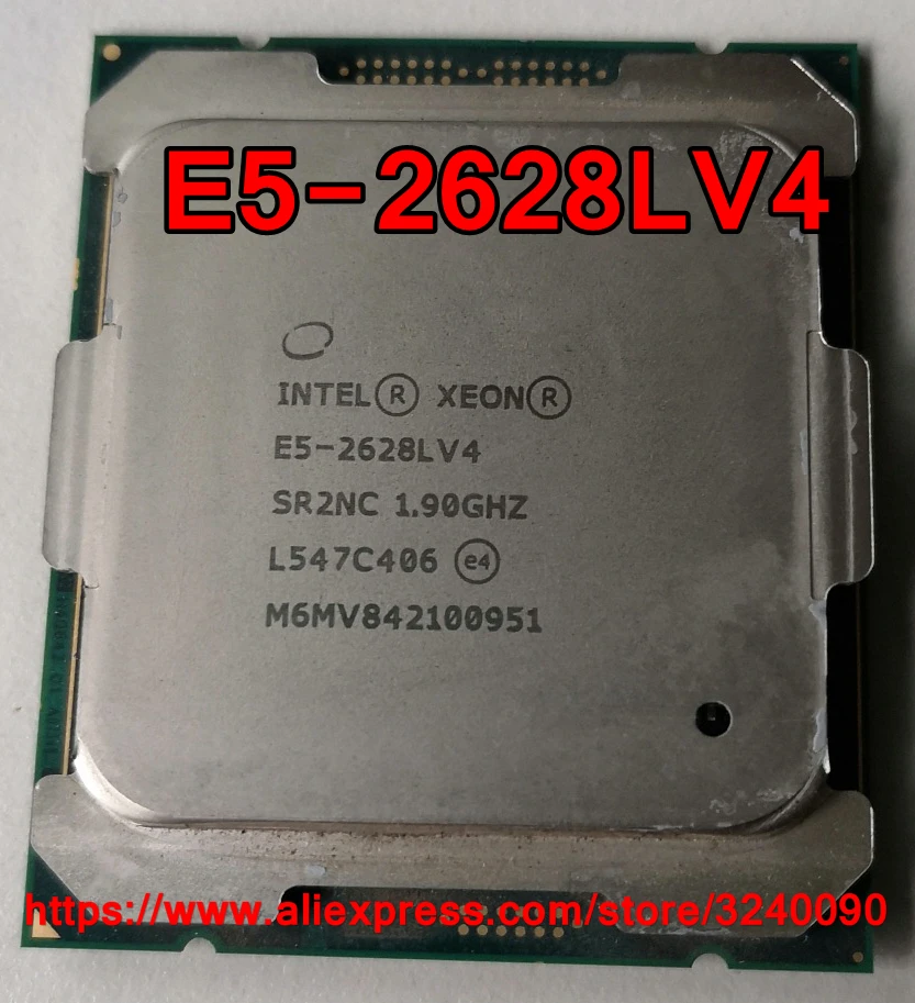 Intel ЦП Xeon E5-2628LV4 SR2NC 1 90 ГГц 12-ядерный 30M Φ V4 процессор E5 2628LV4 Бесплатная доставка 2628L |