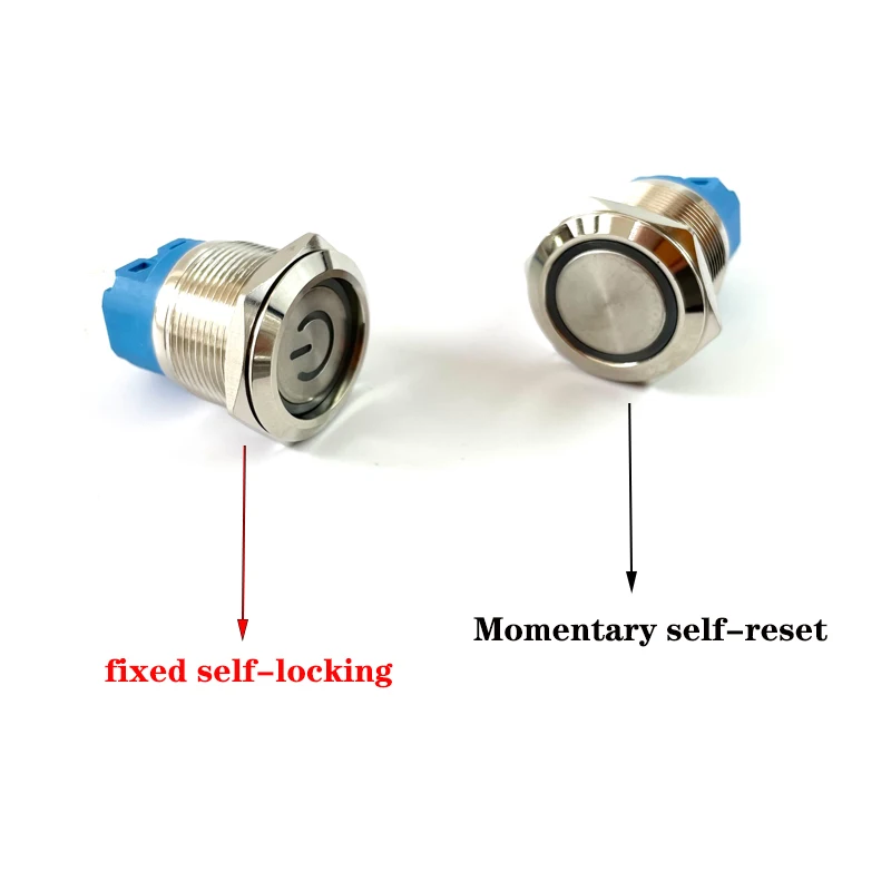 Waterproof LED Push Button Switch 3