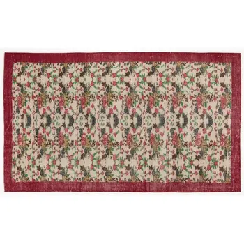 

Handmade Natural Vintage Turkish Area Rug 159x264 Cm-5'3''X8'8''