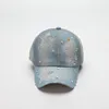COKK Denim Baseball Cap Women Summer Fall Sunshade Fashion Star Shinning Cap Female Hat Casual Adjustable Snapback Gorro 2
