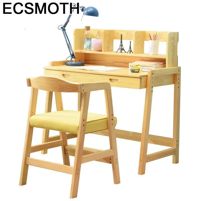 Scrivania De Estudio Tavolo Bambini Y Silla Mesinha Avec Chaise Детский Регулируемый Киндер Mesa Infantil Enfant