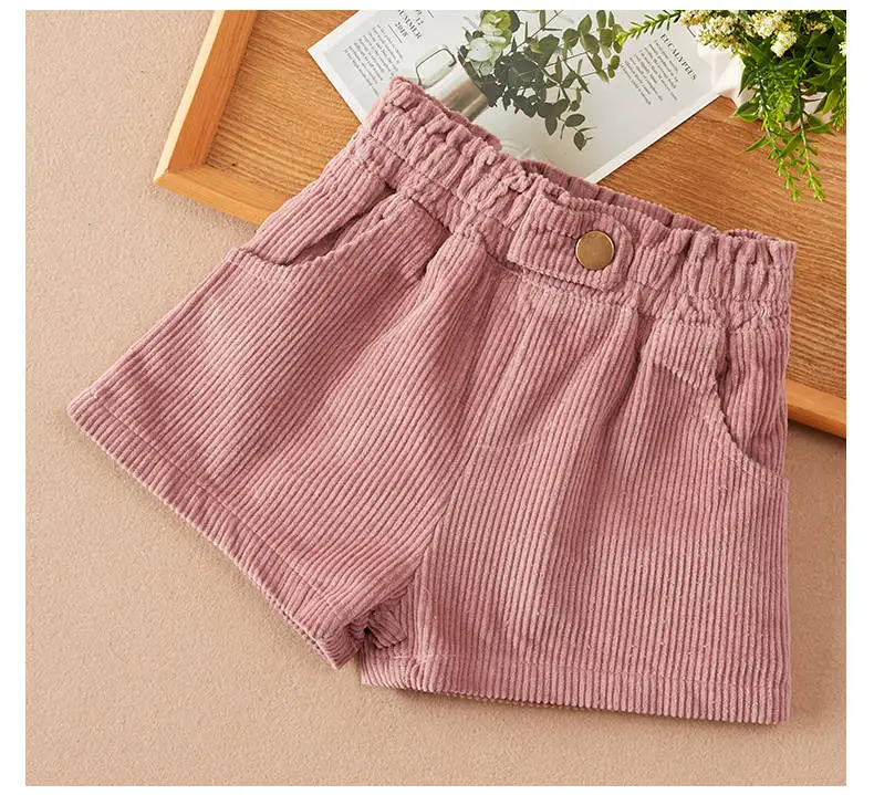 Новое поступление детских шорт высококачественные вельветовые шорты с