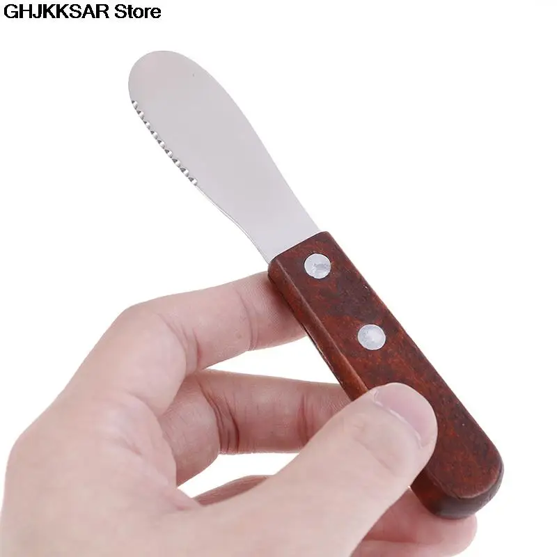 1pc Stainless Steel Cutlery Spatula Butter Knife Scraper Spreader Breakfast Tool Kitchen Accessory