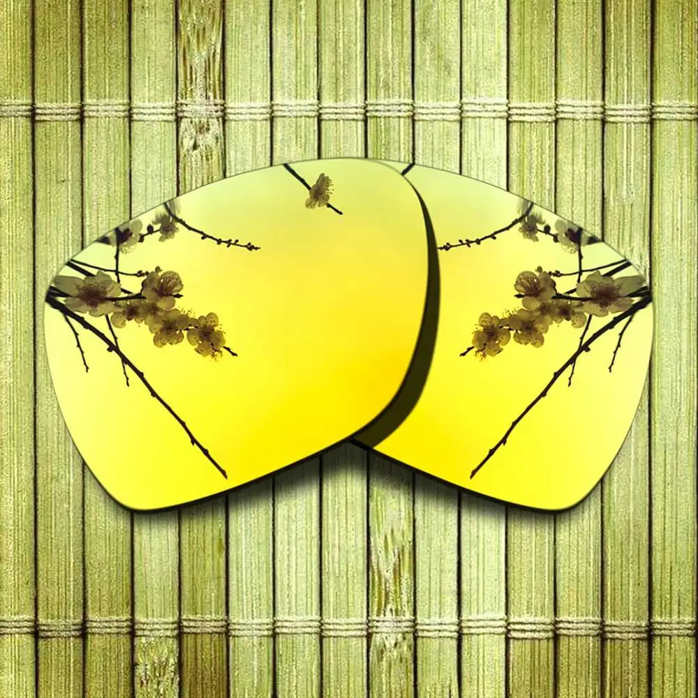 Yellow Поляризованные Сменные линзы для солнцезащитных очков-солнцезащитных очков оправа для солнцезащитных очков-зеркальное покрытие истинного цвета-варианты - Цвет линз: Yellow