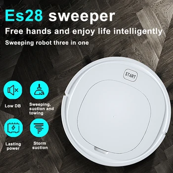 

Intelligent USB Charging Lazy Robot Wireless Vacuum Cleaner Sweeping Vaccum Cleaner Robots Carpet Household Cleaning Machine