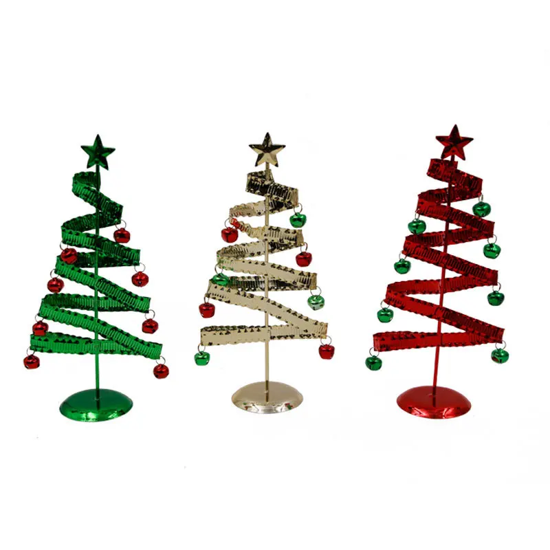 Soild Color Christmas Bell Pendant Decorations Home Christmas Tree Hanging Jingle Bell Accessories Ornaments