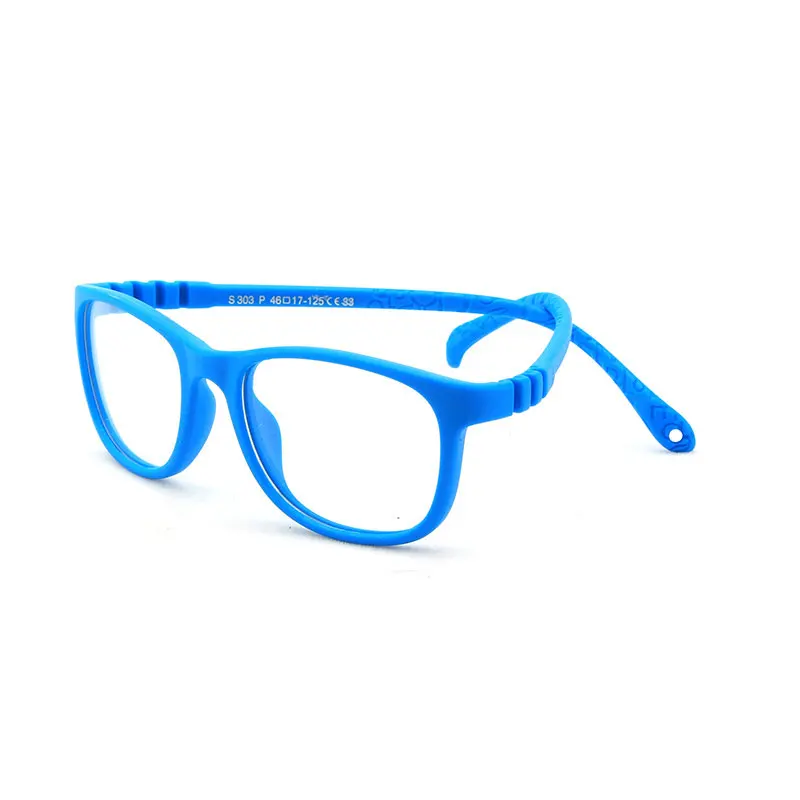 

Ultralight Cute Round Optical Glasses Frame Soft Flexible Silicone Kids Glasses Transparent Children Frame Eyeglasses Spectacles